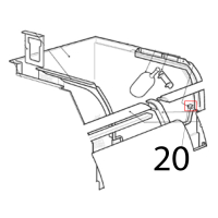 Shock absorber Scotsman AF 124