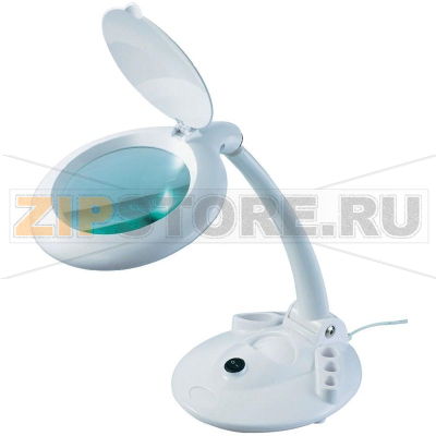 Лампа настольная с лупой 6 Вт, Ø: 120 мм, коэфф. увеличения: 1.75х Toolcraft 1199225 