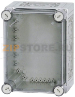 Корпус 187.5x250x175 мм, пластик, серый: 1 шт Eaton CI23E-150