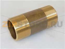 NIPPLES BRASS 2x125 mm 