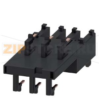 СОЕДИНИТЕЛЬНЫЙ МОДУЛЬ, ЭЛЕКТР. И МЕХ. СОЕДИНЕНИЕ, ДЛЯ 3RV2011 И 3RW3.1, ПРУЖИННЫЕ КЛЕММЫ Siemens 3RA2911-2GA00