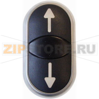 Кнопка, IP66: 1 шт Eaton M22-DDL-S-X7/X7