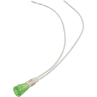 Лампа светодиодная, зеленая, 1 шт TRU Components 1524030