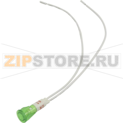 Лампа светодиодная, зеленая, 1 шт TRU Components 1524030 