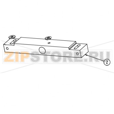 Монтажная балка термоголовки Datamax A-4408 RH Монтажная балка термоголовки Datamax A-4408 RHЗапчасть на сборочном чертеже под номером: 2Название запчасти Datamax на английском языке: PIVOT 4" PRINTHEAD 