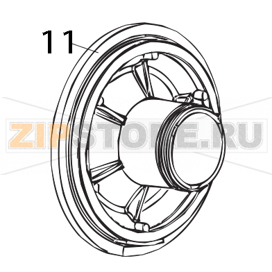 Tappo chiocciola pompa (2399R) Elettrobar Fast 80 Tappo chiocciola pompa (2399R) Elettrobar Fast 80Запчасть на деталировке под номером: 11