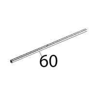Listello sup inox porta Unox XBC 815G