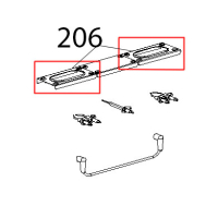 Scudo interno inox Unox XBC 815G
