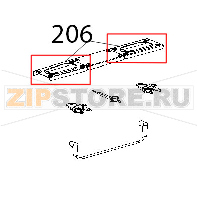 Scudo interno inox Unox XBC 815G Scudo interno inox Unox XBC 815GЗапчасть на деталировке под номером: 206
