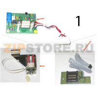 Smart card kit complete (includes spring) Zebra P310i
