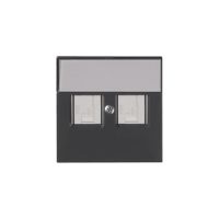 Накладка для розетки, антрацитовая ABB 2TKA00001109