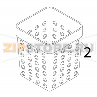 Cutlery basket Fagor FI-48 B