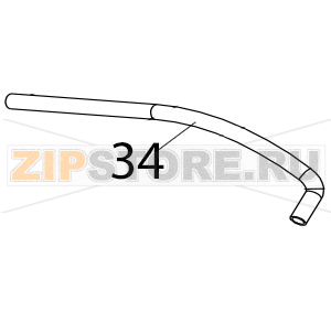 Straight silicon Hurakan HKN-IMF15M Straight silicon Hurakan HKN-IMF15MЗапчасть на деталировке под номером: 34