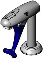 GLASS FILLER, 4 DECK MOUNT PEDESTAL,