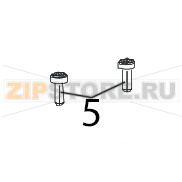 Screw M2x6 Zebra TTP-2010 Screw M2x6 Zebra TTP-2010Запчасть на деталировке под номером: 5