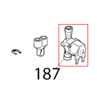 Elettrovalvola H2O con check valv Unox XBC 615EG