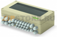 Корпус IP65; Полиэстер (RAL 7032); ШxВxД (164x100x164 мм); 9 x M12, 4 x M20 Wago 850-834