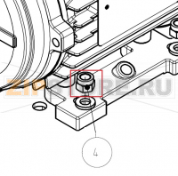 Dado autobloccante M6 Zn UNI 7473 Imesa ES 10                   