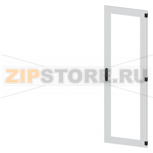SIVACON, door, right, inspection window, IP55, H: 2000 mm, W: 600 mm, RAL 7035, Protection class 1 Siemens 8MF1060-2UT14-0BE2 