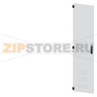 SIVACON, door, left, ventilated, IP40, H: 2000 mm, W: 450 mm, RAL 7035, Protection class 1 Siemens 8MF1070-2UT15-2BA2