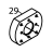Bearing support Fagor FI-2700I