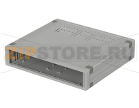 Корпус с вентиляционными шлицами в верхней и нижней части, 290.9x258.9x62.2 мм U 6 HP 9 Bopla UM 62609 L