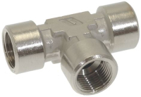 Т-ОБРАЗНЫЙ НИКЕЛИРОВАННЫЙ ФИТИНГ Ø 3/8"F-3/8"F-3/8"F