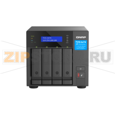 Накопитель сетевой QNAP TVS-H474 