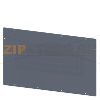 SIVACON, Roof, with Ventilation openings with Ventilation openings IP40, W: 800 mm, T: 500 mm, zinc-plated Siemens 8MF1085-2UD30-0A