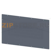 SIVACON, Roof, with Ventilation openings with Ventilation openings IP40, W: 800 mm, T: 500 mm, zinc-plated Siemens 8MF1085-2UD30-0A