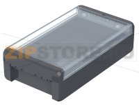 Корпус, 231x125x60 мм, поликарбонат UL 94 V0, прозрачная крышка Bopla B 221306 PC-V0-G 7024