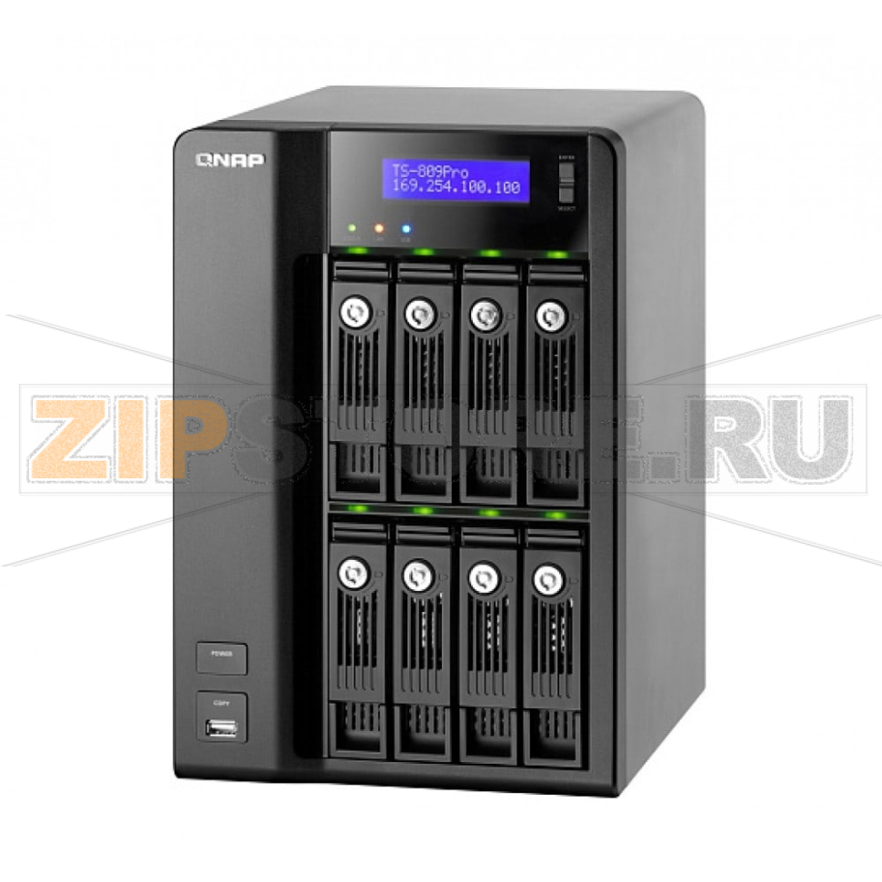 Накопитель сетевой QNAP TS-809PRO 