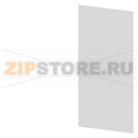 SIVACON, side panel, flat, IP40, H: 2200 mm, W: 1000 mm, RAL 7035 Siemens 8MF1200-2UW63-1C