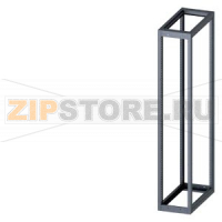 SIVACON, Supporting structure, for standard Empty enclosure, H: 2200 mm, W: 400 mm, T: 800 mm, RAL 7035 Siemens 8MF1248-2GS40