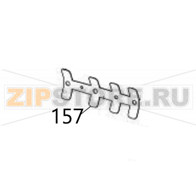 Spring (ribbon boss) Sato DR308e Spring (ribbon boss) Sato DR308eЗапчасть на деталировке под номером: 157Название запчасти на английском языке: Spring (ribbon boss) Sato DR308e.