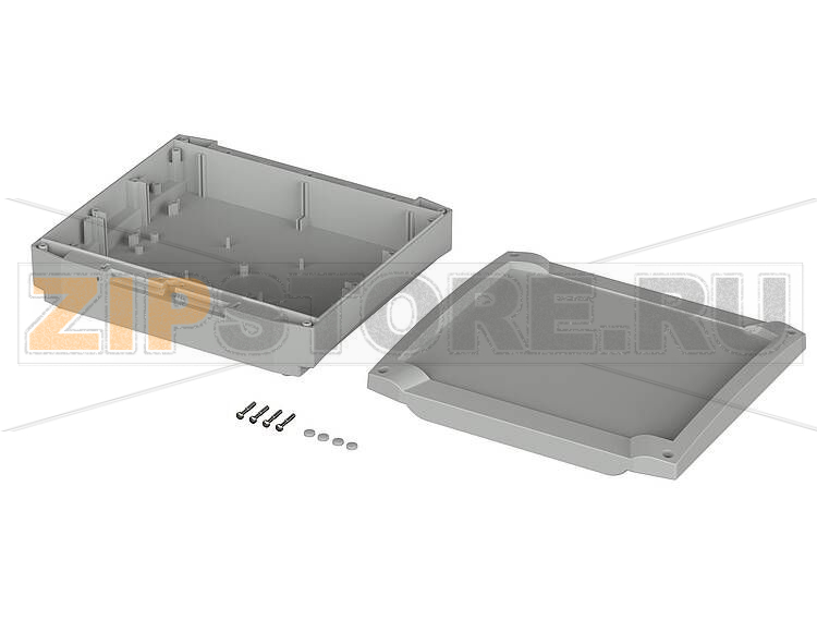 Корпус плоский с плёночной крышкой, 229x203x59 мм, IP 65 Bopla BCD 200 Set 12-7035 