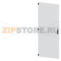 SIVACON, door, left, IP55, H: 2200 mm, W: 800 mm, RAL 7035, Protection class 1 Siemens 8MF1280-2UT15-0BA2