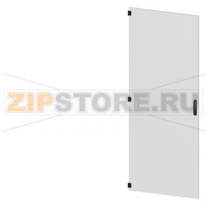 SIVACON, door, left, IP55, H: 2200 mm, W: 800 mm, RAL 7035, Protection class 1 Siemens 8MF1280-2UT15-0BA2 
