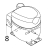 Screw Hoshizaki IM-65NE-25
