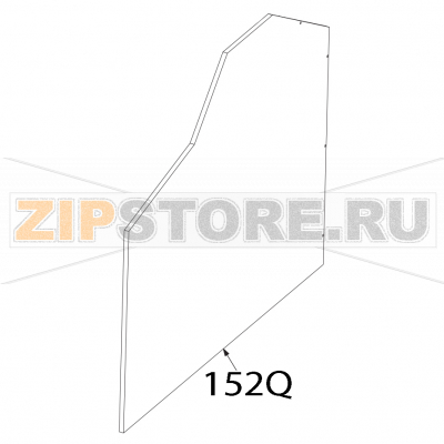 Right cover Sigma SPZ 120 Right cover Sigma SPZ 120Запчасть на деталировке под номером: 152Q