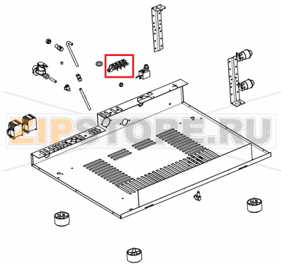 Morsettiera 4p 40a 450v cod.fv173v/v itw per forni 3 4 5 6t Tecnoeka EKF 464   Morsettiera 4p 40a 450v cod.fv173v/v itw per forni 3 4 5 6t Tecnoeka EKF 464Запчасть на сборочном чертеже под номером:&nbsp;01200980Название запчасти на итальянском языке:&nbsp;Morsettiera 4p 40a 450v cod.fv173v/v itw per forni 3 4 5 6t Tecnoeka EKF 464
