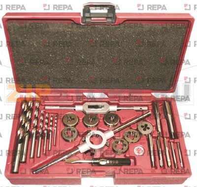 НАБОР СВЁРЛ И МЕТЧИКОВ 