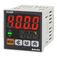 Контроллер температурный с ПИД-регулятором, экономичный Autonics TC4SP-N2N