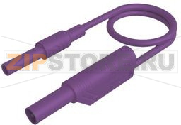 Провод тестовый 1 м, фиолетовый Hirschmann MAL S WS-B 100/2,5 VIOLET 