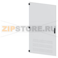 SIVACON, door, left, ventilated, IP40, H: 1800 mm, W: 900 mm, RAL 7035, Protection class 1 Siemens 8MF1890-2UT15-2BA2