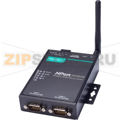 Преобразователь MOXA NPort W2250A-W4-EU 