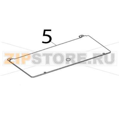 Pressure plate LH Zebra 170PAX4 Pressure plate LH Zebra 170PAX4Запчасть на деталировке под номером: 5