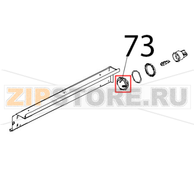 Vetro coprilampada temperato antishock Unox XV 203G Vetro coprilampada temperato antishock Unox XV 203GЗапчасть на деталировке под номером: 73