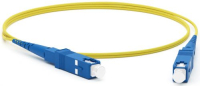 Hyperline FC-S2-9-SC/UR-SC/UR-H-1M-LSZH-YL Патч-корд волоконно-оптический (шнур) SM 9/125 (OS2), SC/UPC-SC/UPC, 2.0 мм, simplex, LSZH, 1 м