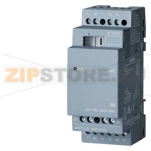 LOGO! AM2, МОДУЛЬ РАСШИРЕНИЯ, НАПРЯЖЕНИЕ ПИТАНИЯ: =12/24 В, 2 AI, 0 - 10 В ИЛИ 0/4 - 20 МА , ДЛЯ LOGO! 8 Siemens 6ED1055-1MA00-0BA2 